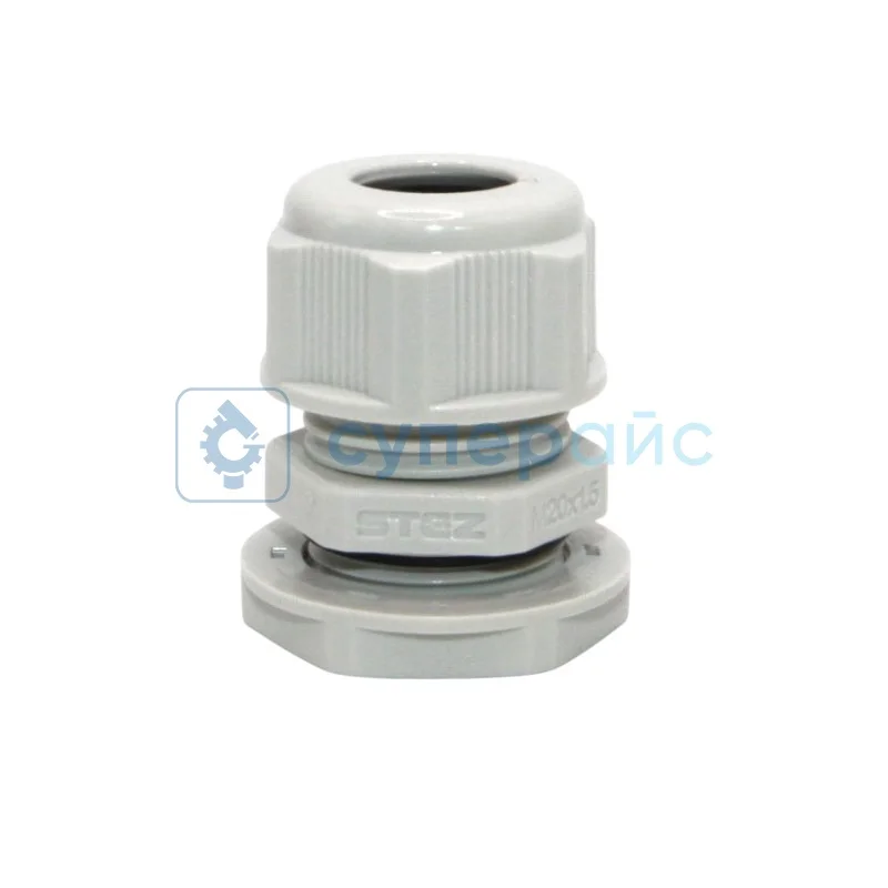 Кабельный ввод СТЭЗ М2012НС с контргайкой фото 1