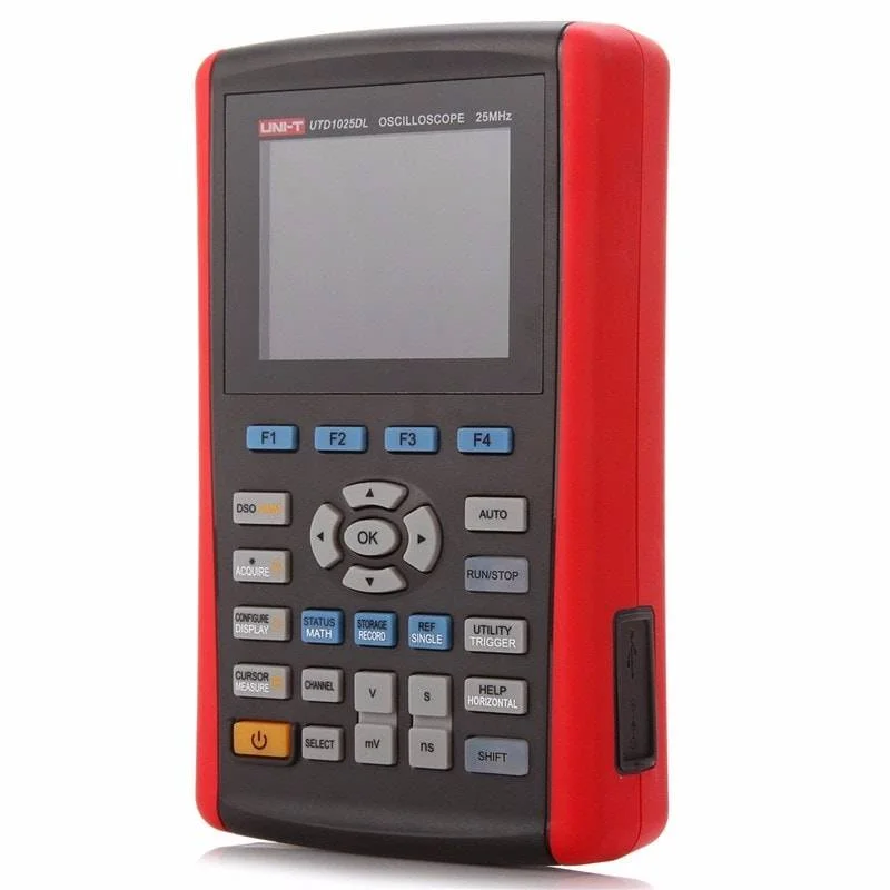 Портативный цифровой осциллограф UNI-T UTD1025DL фото 1