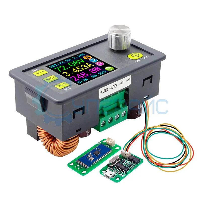 Преобразователь с коммуникационными модулями RuiDeng RIDEN DPS8005-USB-BT фото 1