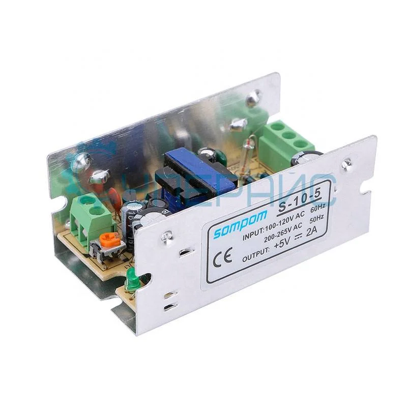Импульсный источник питания SOMPOM S-10-5 (5В, 2А) фото 4