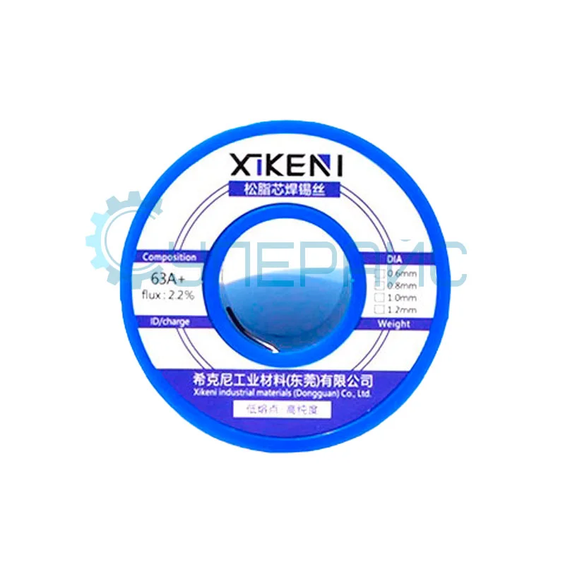 Припой с содержанием олова (Sn) 63%, 1 мм, 500 г фото 3