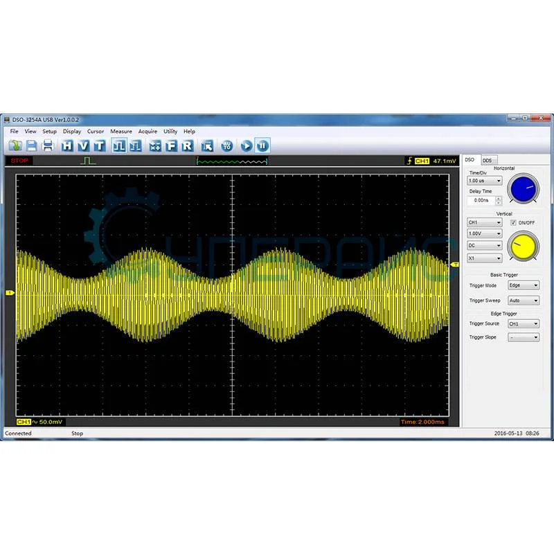 Запоминающий USB осциллограф Hantek DSO3204 фото 9