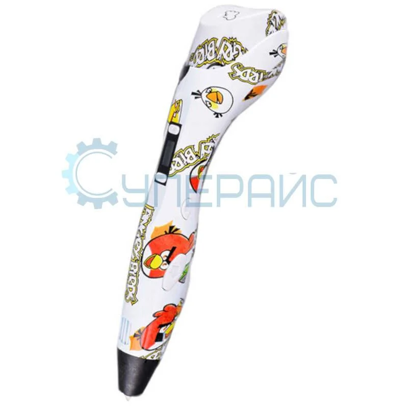 3D ручка Kibixing K3A со 125 метрами пластика фото 2