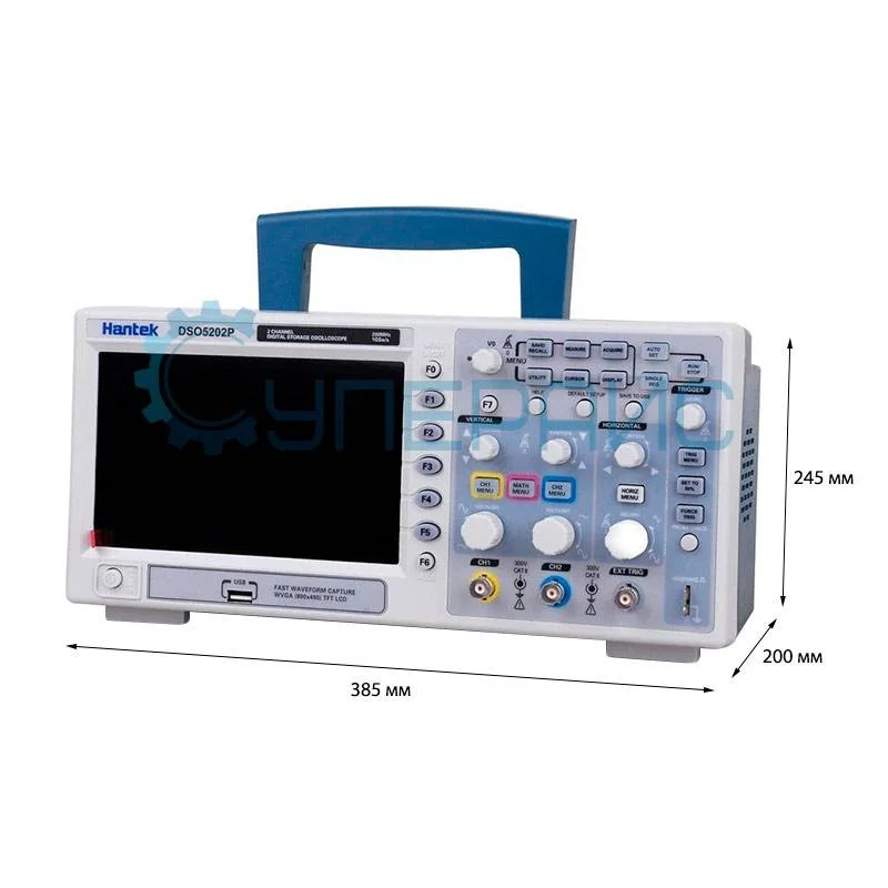 Цифровой осциллограф Hantek DSO5202P (2 канала, 200 МГц) фото 1