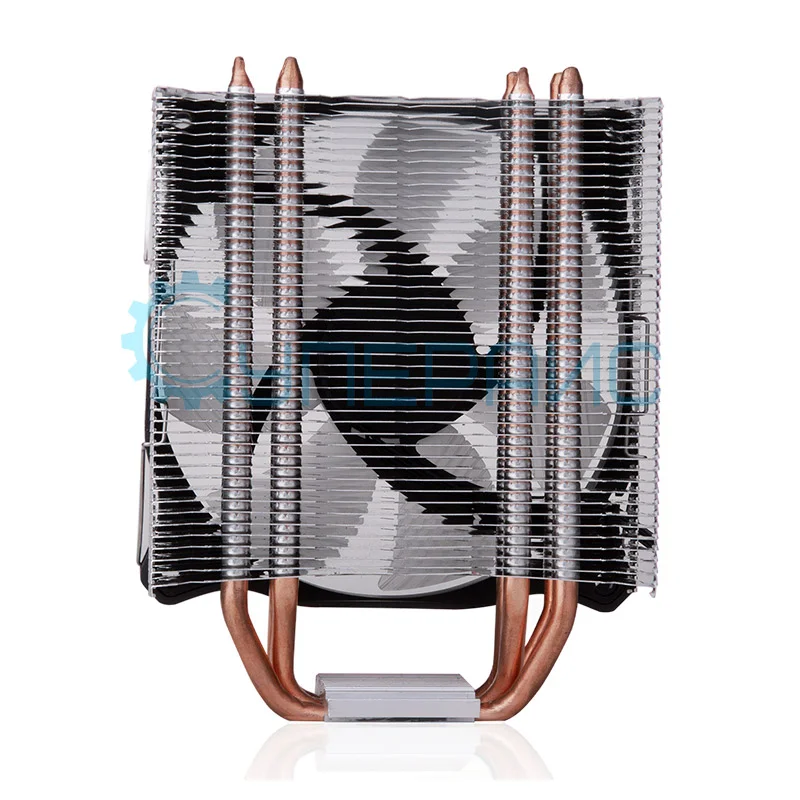 Процессорный кулер HUANANZHI A500, 4 медные тепловые трубки фото 3