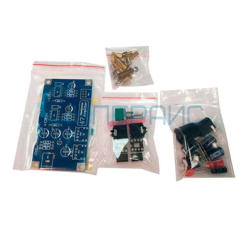 Набор для сборки усилителя звука для наушников (конструктор) фото 5