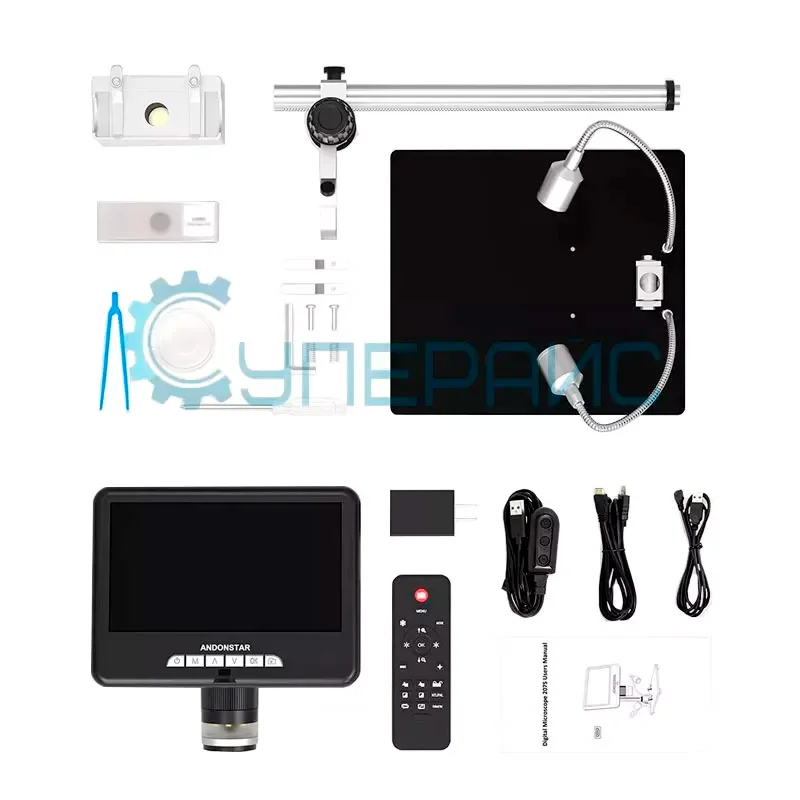 Цифровой микроскоп Andonstar AD207S-Pro с монитором фото 5