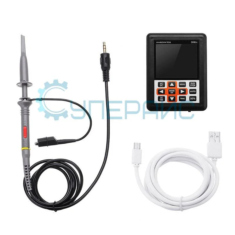 Портативный цифровой осциллограф FNIRSI Aarontek DSO Nano Pro (1 канал, 30 МГц) фото 4