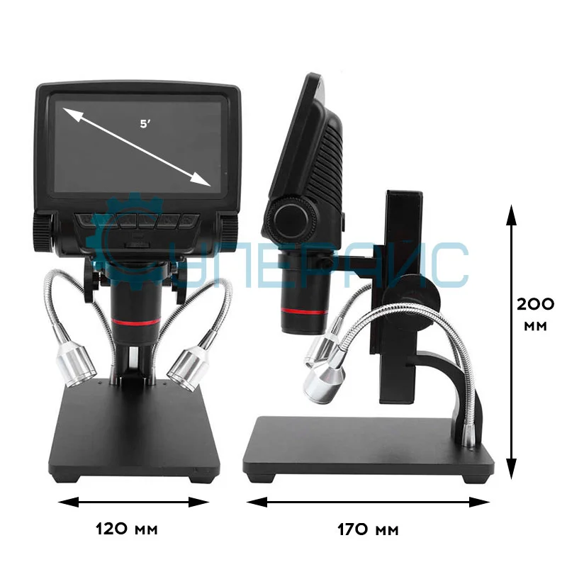 Цифровой USB микроскоп Andonstar ADSM301 VGA HDMI фото 16