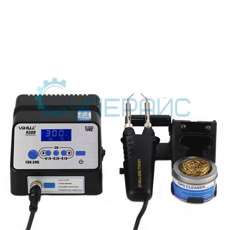 Паяльная станция YIHUA 938D с термопинцетом фото 1