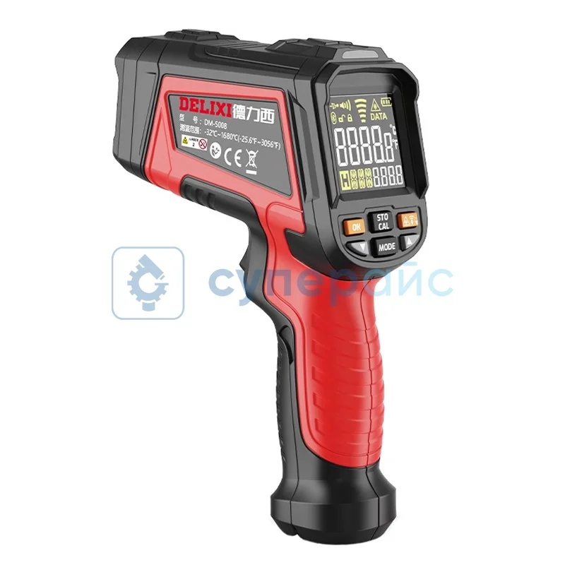 Промышленный пирометр Delixi DM-5008 фото 1