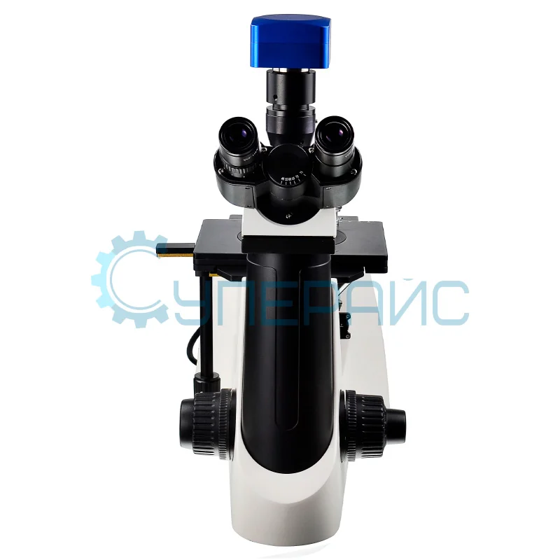 Металлургический тринокулярный инвертированный микроскоп UOP DM2000X фото 3