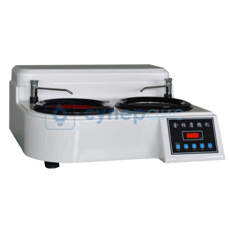 Двухдисковый промышленный полировальный станок Dechuan YMP-2B фото 1