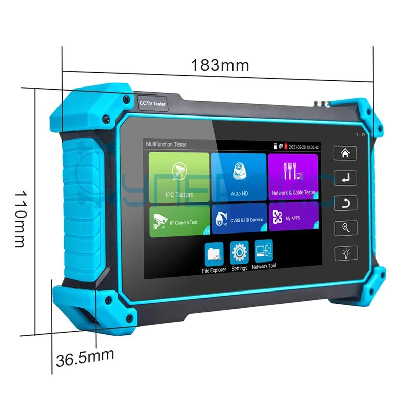 Многофункциональный тестер видеосистем Noyafa NF-IPC715 фото 6