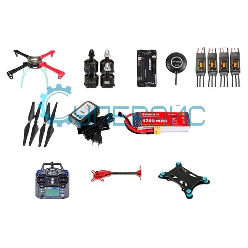 Набор для сборки квадрокоптера с полетным контроллером APM2.8 Super Kit 2 фото 5