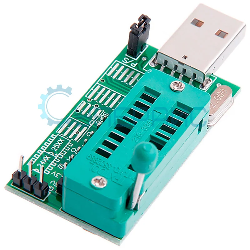 USB программатор на CH341A с тремя адаптерами фото 1