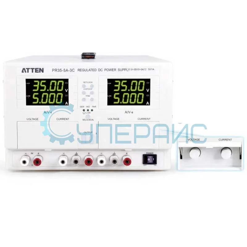 Регулируемый источник питания постоянного тока ATTEN PR35-5A-3C (35В, 5А) фото 4