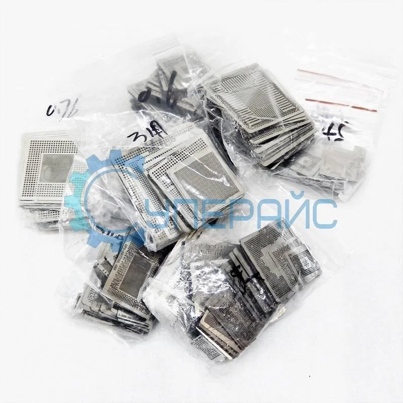 Набор BGA трафаретов для реболлинга 545 шт. фото 5