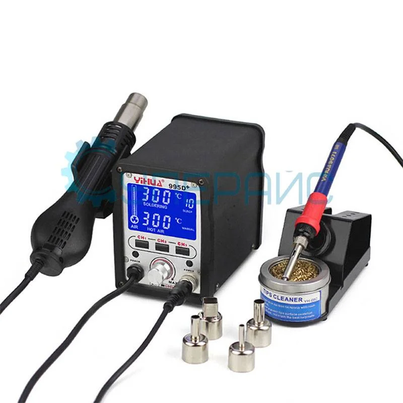 Паяльная станция YIHUA 995D+ для SMD компонентов фото 6