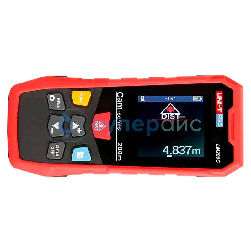 Лазерный измеритель расстояния UNI-T LM200C фото 1