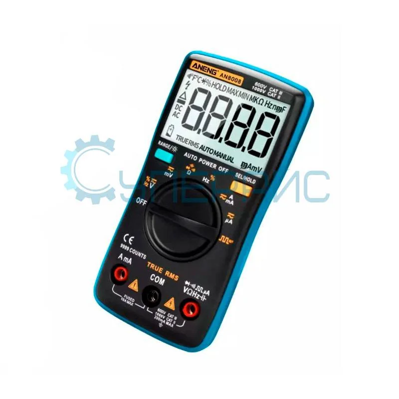 Малогабаритный мультиметр ANENG AN8008 фото 1