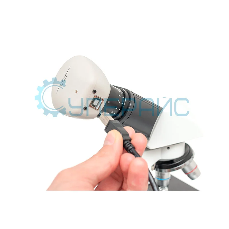 Учебный биологический микроскоп Supereyes MyLab M20 с камерой-окуляром и набором для опытов фото 21