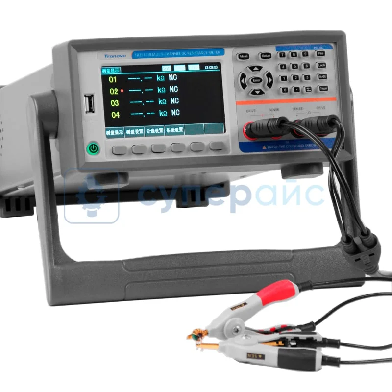 Многоканальный сканирующий тестер миллиомметр Tronovo TR2517-30 фото 1