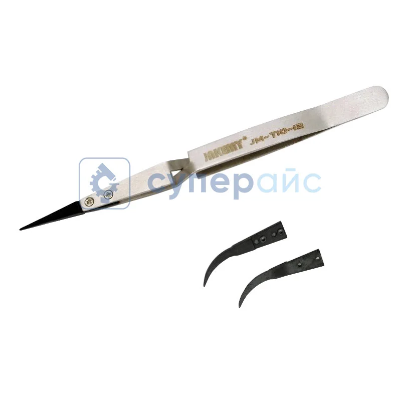 Антистатический пинцет Jakemy JM-T10-12 фото 1