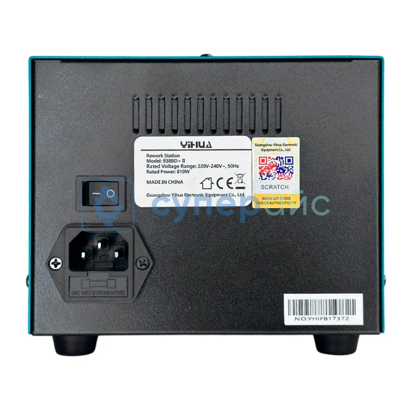 Термовоздушная паяльная станция YIHUA 938BD+II фото 4