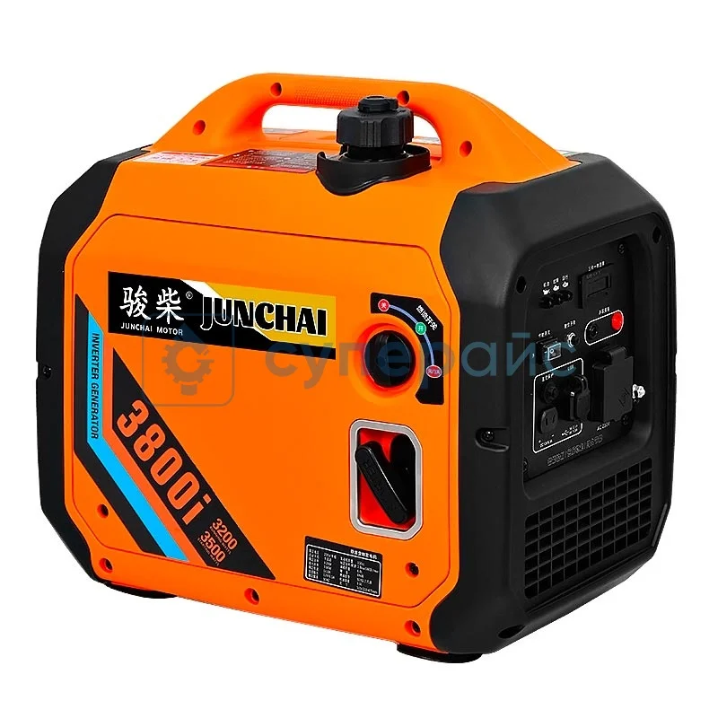 Портативный бензиновый генератор Junchai 4500Вт фото 1