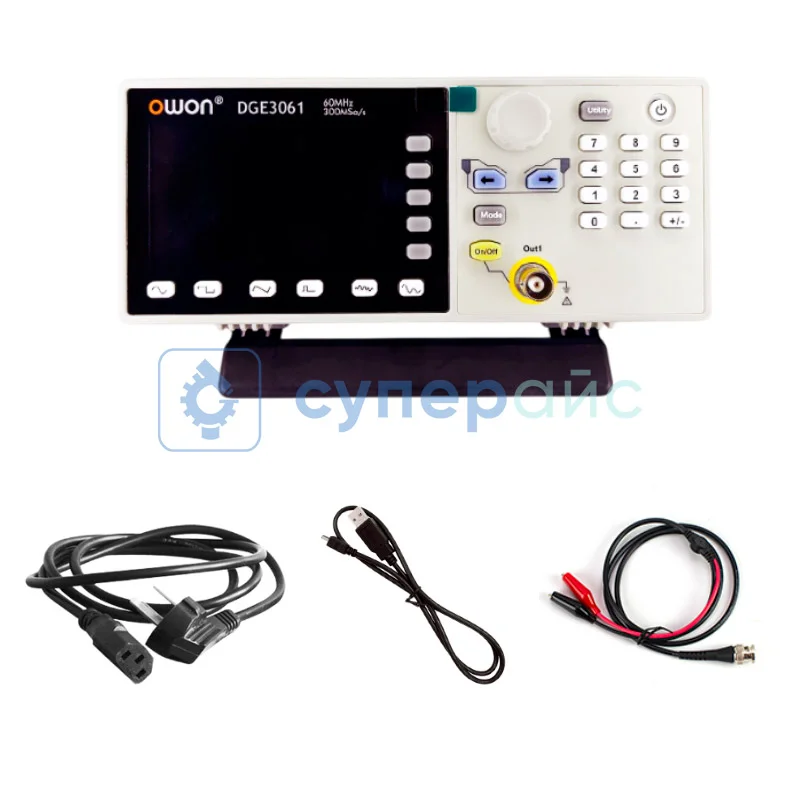 Генератор сигналов Owon DGE3061 фото 5