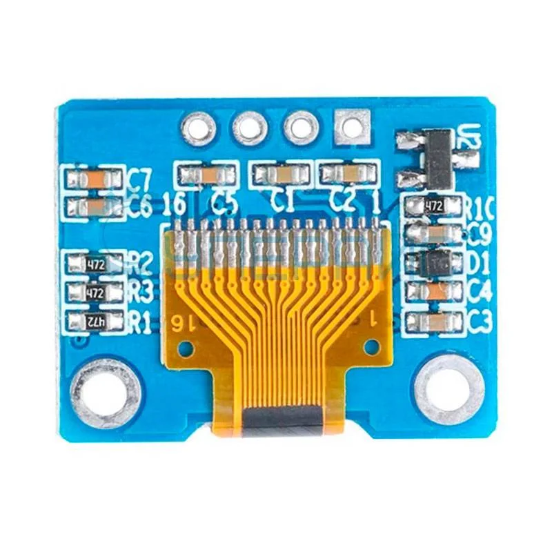 OLED дисплей 0.42 дюйма, I2C, белый (модуль для Arduino) фото 1