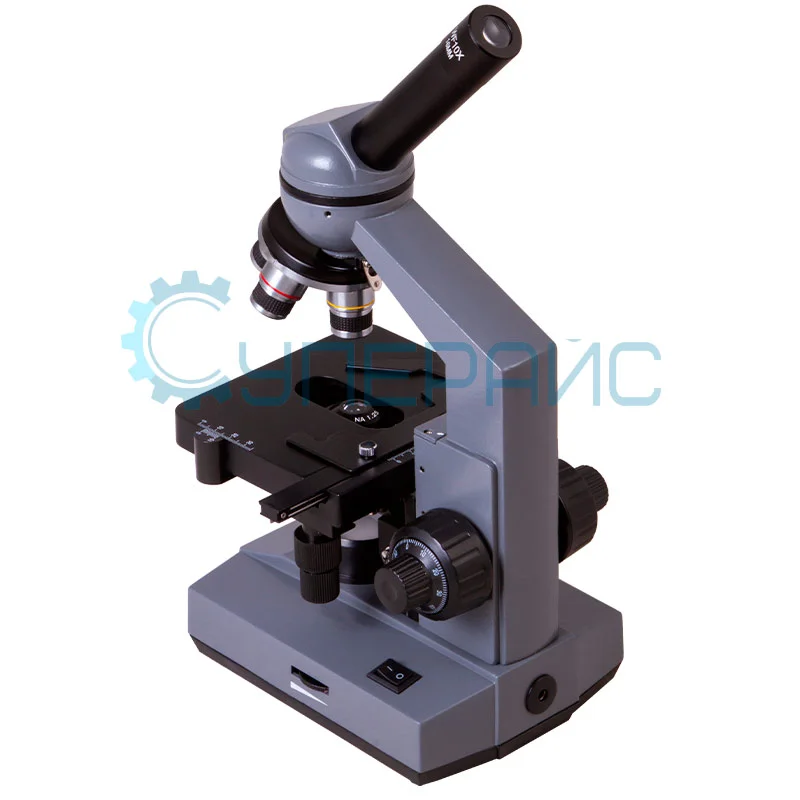 Микроскоп Levenhuk 320 PLUS, монокулярный фото 3