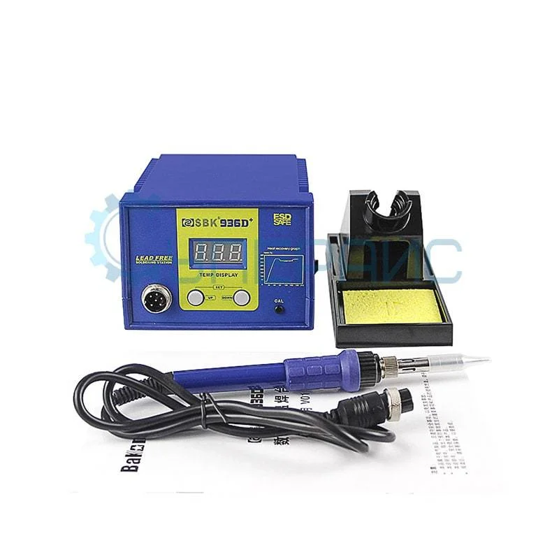 Паяльная станция BAKON SBK936D+ с цифровым дисплеем фото 5