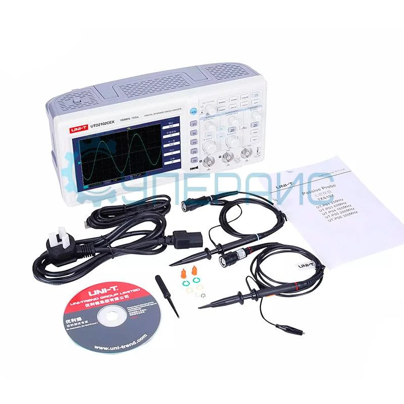 Цифровой осциллограф UNI-T UTD2102CEX (2 канала х 100 МГц) фото 6