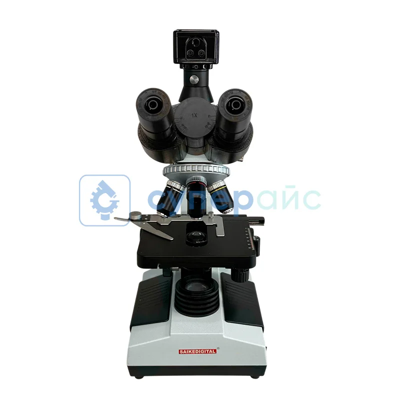 Тринокулярный цифровой микроскоп Saike Digital SK2009U-500W фото 2