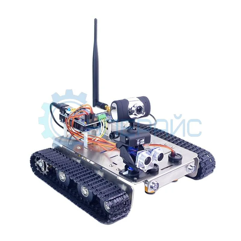 Конструктор-робот Xiao-r GFS Wi-fi с камерой и контроллером, совместимым со средой Arduino купить по низкой цене в Москве - интернет магазин Суперайс