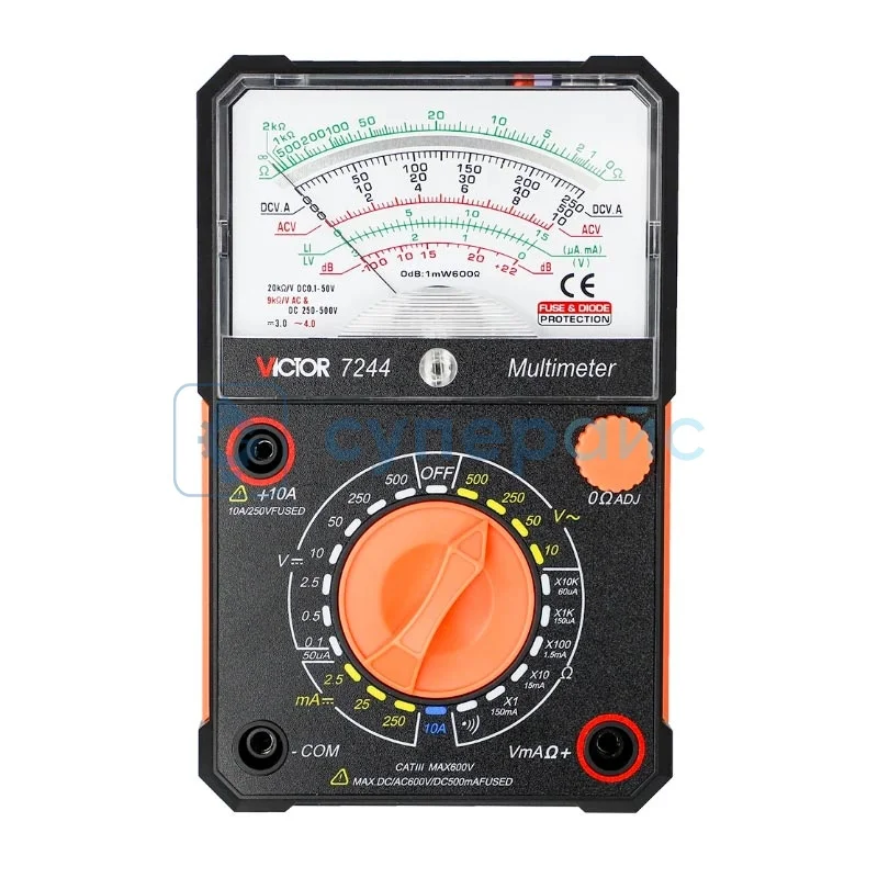 Мультиметр аналоговый Victor 7244 фото 1