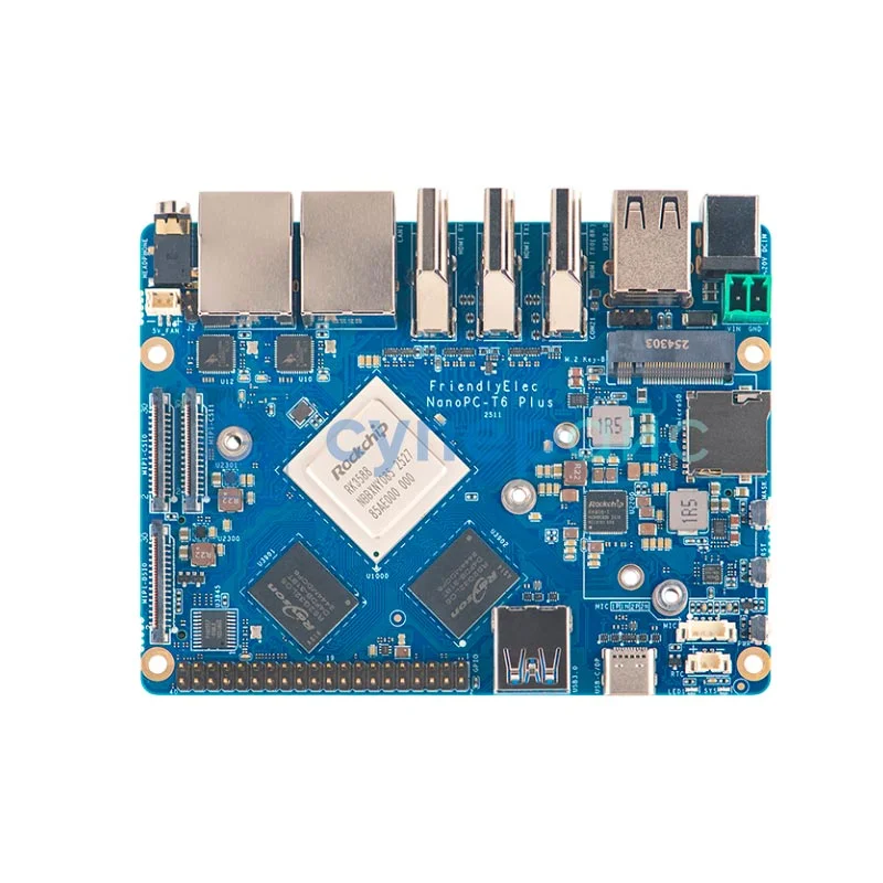 Одноплатный компьютер FriendlyElec NanoPC T6 Plus (RAM 16 ГБ, eMMC 64 ГБ) фото 4