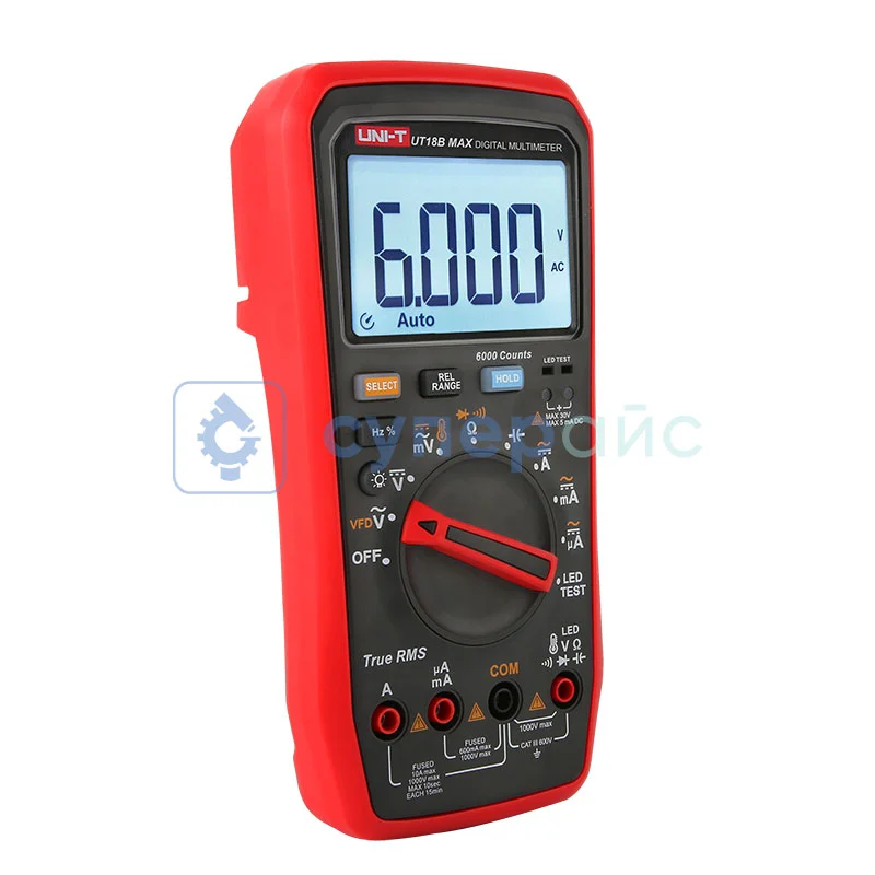 Портативный мультиметр UNI-T UT18B MAX фото 1