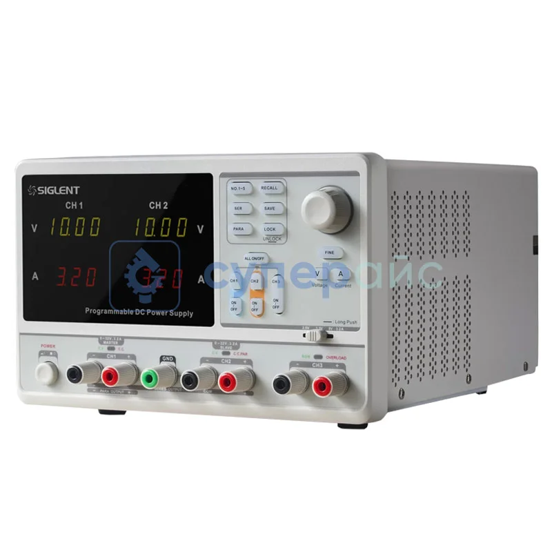 Трехканальный источник питания Siglent SPD3303C фото 1