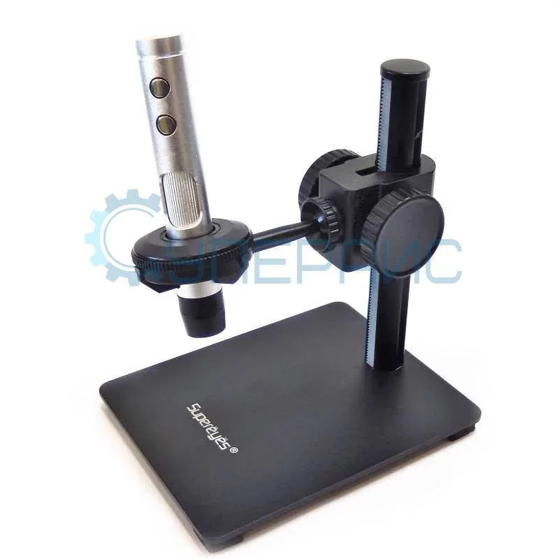 Цифровой USB микроскоп Supereyes B011 со сменным объективом 500X фото 12