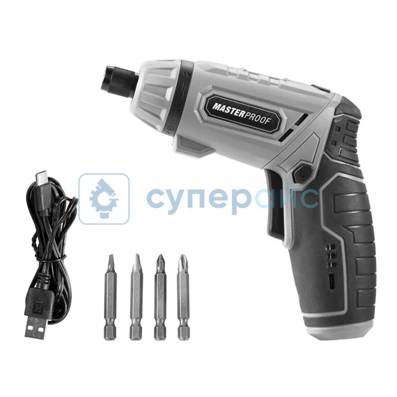 Электроотвертка MASTERPROOF 2211 фото 1