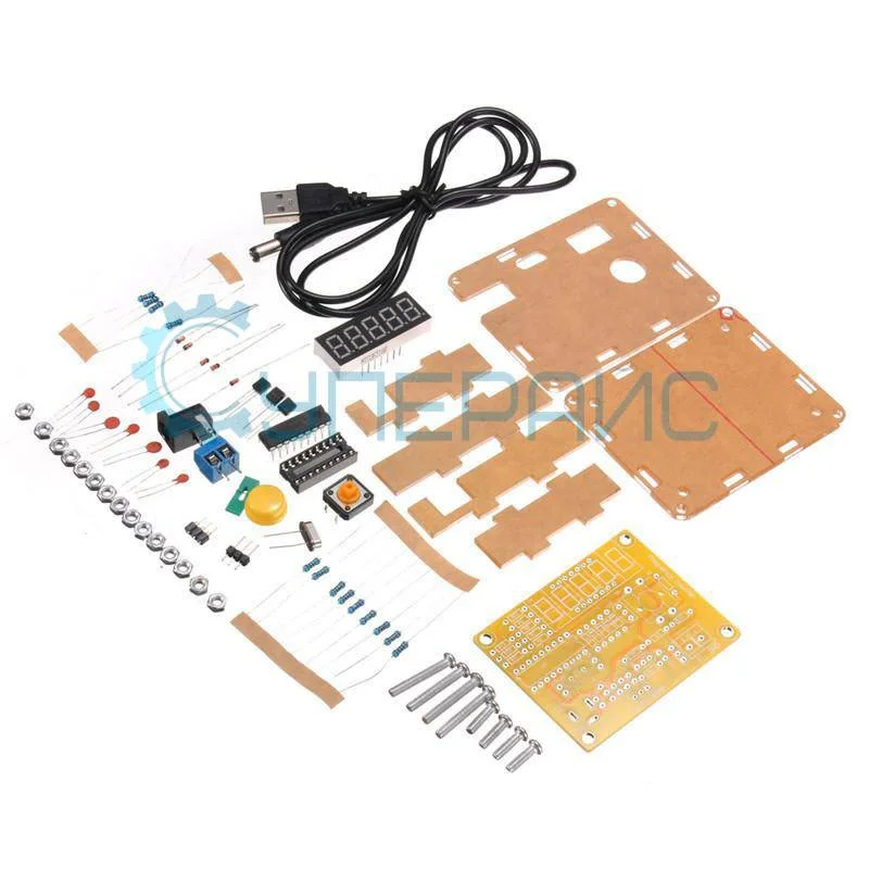 Частотомер JS 1 Гц-50 МГц с функцией тестера кварцевых резонаторов фото 3