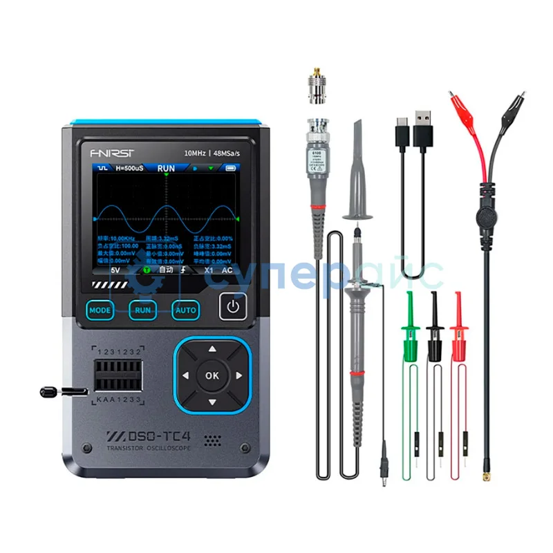 Цифровой осциллограф FNIRSI DSO-TC4 фото 1