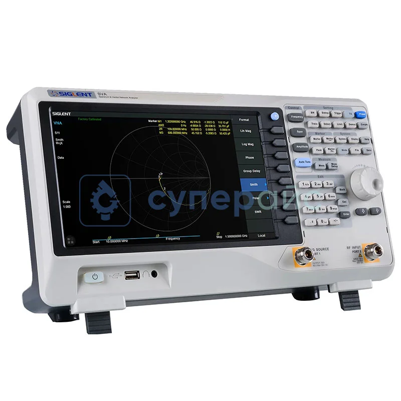Спектральный и векторный сетевой анализатор Siglent SVA1032X фото 1