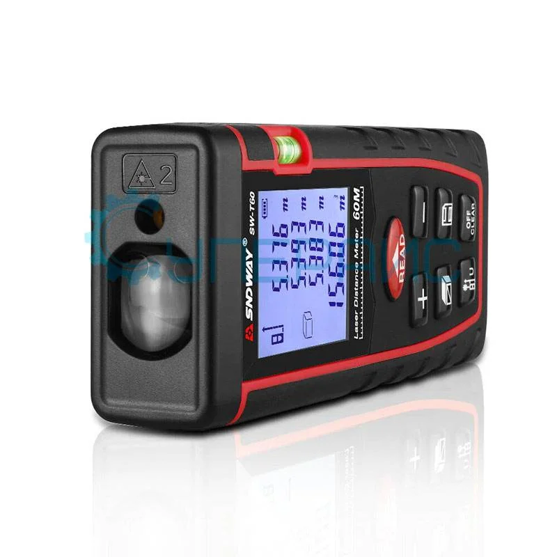 Дальномер с пузырьковым уровнем SNDWAY SW-T60 фото 5