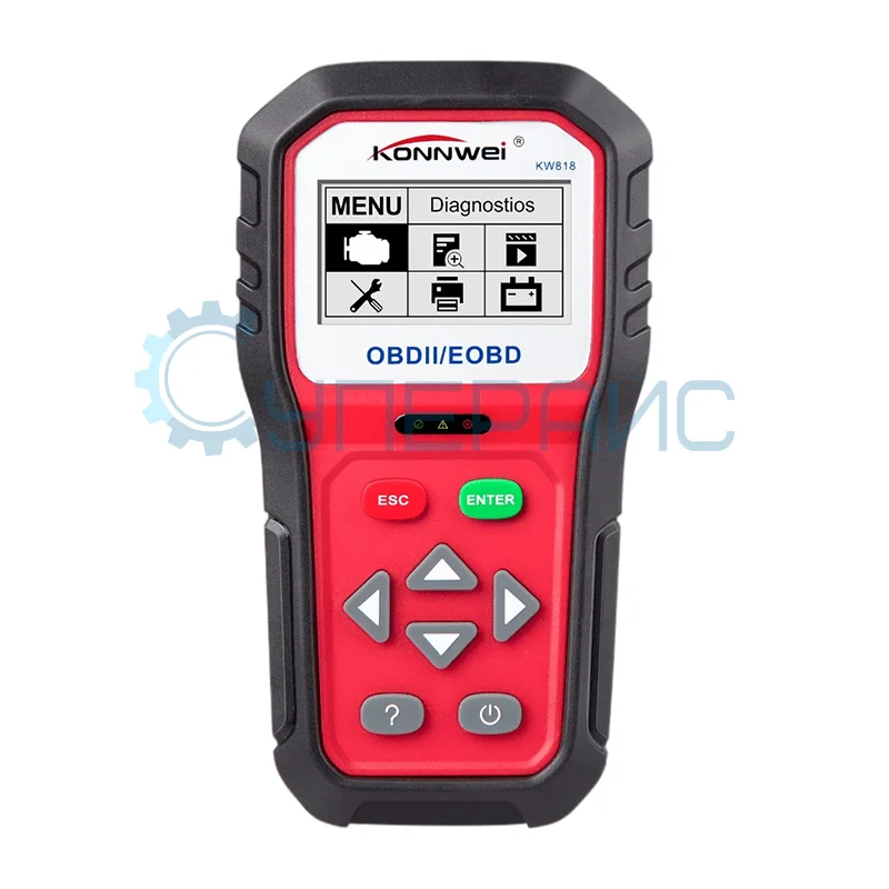 Портативный автомобильный сканер Konnwei KW818 фото 1