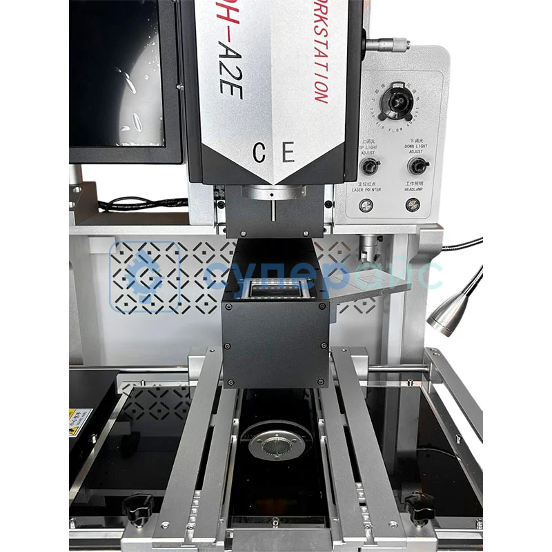 Инфракрасная станция для пайки Dinghua DH-A2E с автоматической установкой и позиционированием чипа фото 7