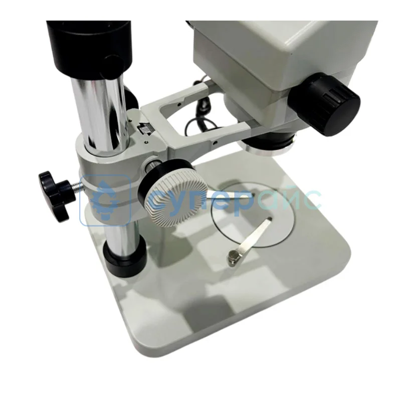 Тринокулярный оптический микроскоп Crystallite ST-7045 с дисплеем фото 5